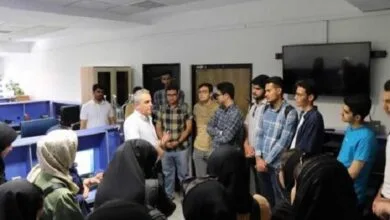 بازدید علمی دانشجویان از پژوهشگاه ارتباطات و فناوری اطلاعات